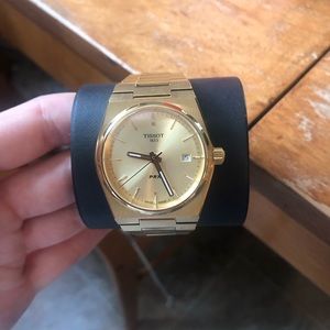 Genuine Tissot PRX Gold Watch